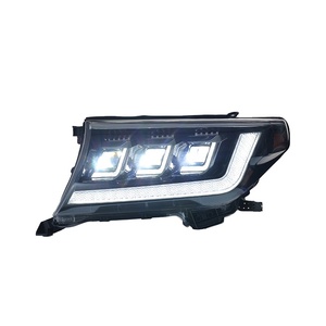 For 07-15 <b>Headlight</b> Assembly Modified 12V 50W <b>LED</b> Lens Daytime Running Light Turn Signal 12V <b>LED</b> <b>Headlights</b> for 07- - Product Image 3