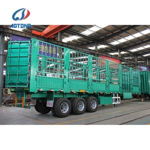Venta Directa de Fábrica: Semirremolque de Acero Reforzado de 3 y 4 Ejes para Ganado con Capacidad de Carga de 50T, 60T y 70T - Product Image 6