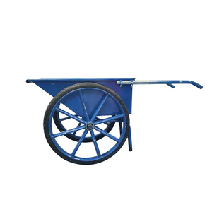 รถเข็นล้อลากคู่ล้อคอนกรีตยางตันถาดเหล็กทนทาน - Product Image 2