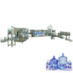 Automatic 5 Gallon Mineral Pure Water Bottle Filling Machine Small Water Project Price of Bottled Mineral Water Plant