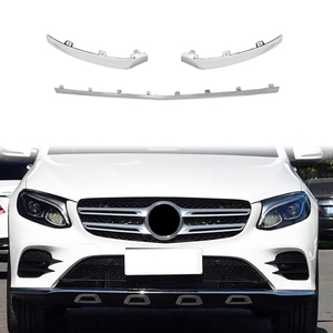 Modanatura Inferiore Paraurti Anteriore per <span class=keywords><strong>Mercedes</strong></span> Benz <span class=keywords><strong>GLC</strong></span> X253 2016-2019 Cromata / <span class=keywords><strong>Nera</strong></span> 2538852600 2538852700 2538852800 - Product Image 6