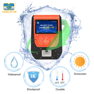 Trả trước GPRS xe buýt thiết bị đầu cuối <span class=keywords><strong>POS</strong></span> hỗ trợ Mifare/desfire thẻ ẩn thanh toán trên Xe Buýt Đầu đọc thẻ - Product Image 3