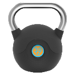 Vente d'usine CPU en fonte Kettlebell Fitness équipement d'exercice poignée chromée de haute qualité KettleBell