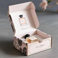 Boîte cadeau magnétique haut de gamme personnalisée avec logo imprimé pour soins de la peau, emballage rigide en carton pliable pour cils et parfums