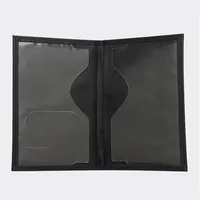 1 PC Fashion New PU Tempat Paspor Wanita Model Couple, Penutup Paspor Perjalanan untuk Wanita, Tempat Kartu Unisex, Dompet Tempat Kartu Pria