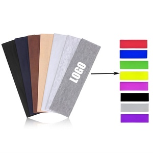 IFOND Factory Wholesale 6cm High Stretch Unisex Sports Headband with Custom Logo Running Sweat Wicking Hairband for Men Women - Product Image 5