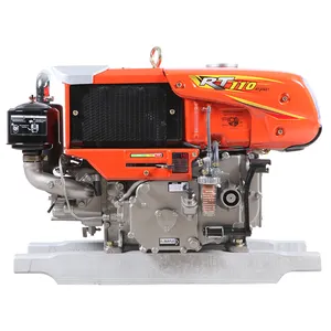 7HP 22HP Kubota प्रकार एकल सिलेंडर पानी ठंडा करने के लिए डीजल इंजन छोटे डीजल मोटर 8HP 10HP 12HP 15HP 16HP 20HP डीजल इंजन