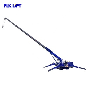 CE-Zertifizierter 5-16 Tonnen Spinnenkran Hydraulischer Benzin- und Dieselbetriebener Spinnenkran - Product Image 2