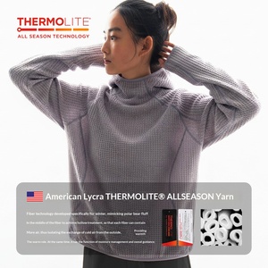 Abbigliamento da Uomo |   Felpa con Cappuccio <span class=keywords><strong>Thermolite</strong></span> Air Velvet, Vestibilità Ampia, Nuova Collezione Primavera 26, Leggera e Calda - Product Image 2