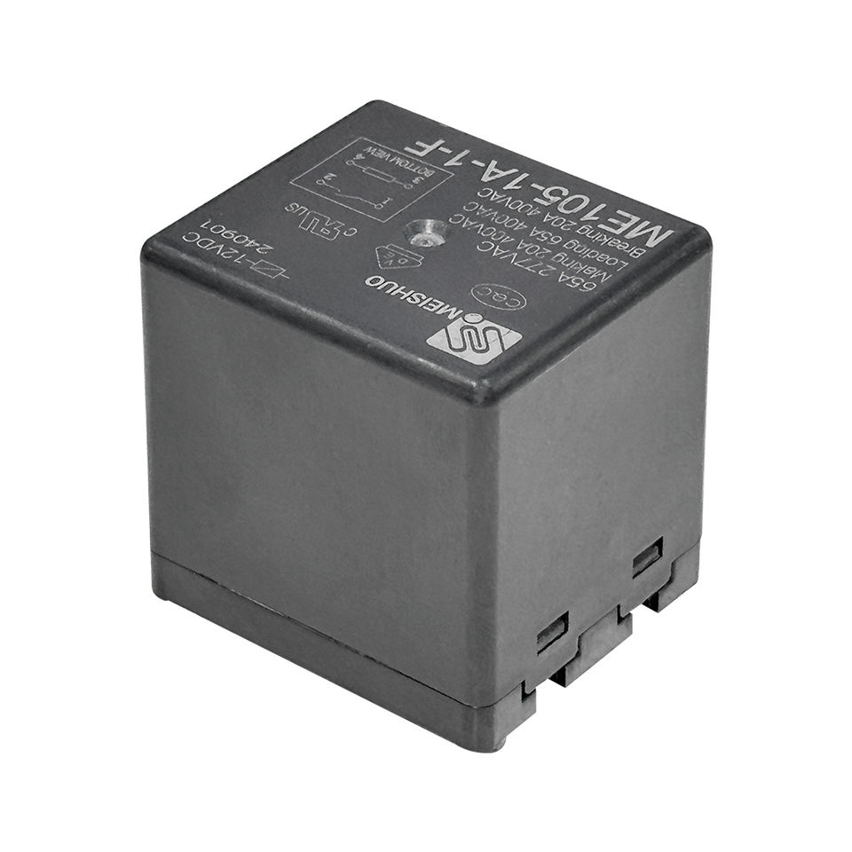 Meishuo ME105-1A-1 65A/277VAC Miniature Relay 4 Feet Control Circuit with Sealed Protection Feature for New Energy Vehicles