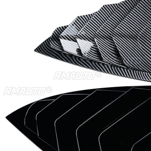 Pour Tesla Model 3 2024+ Kit Carrosserie Cache-ventilations Latérales de Vitre Arrière, Cache-volets, Garniture de Vitre Latérale Arrière, Accessoires Auto - Product Image 6