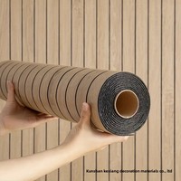 Panneaux de grille chinoise autocollants en PET, antibactériens, résistants à l'humidité et à l'huile, imperméables, pour fond de télévision 3D, usage domestique