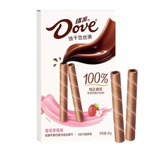 Palitos de Galleta de Chocolate Doves, Variedad de Sabores de Frutas, Bocadillos Exóticos - Product Image 4