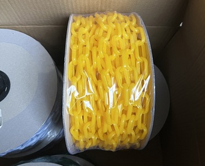 Gemaakt Van 6Mm 8Mm 10Mm <span class=keywords><strong>Plastic</strong></span> Kettingmateriaal Pp Polyethyleen Pe Verkeersveiligheidsschakels - Product Image 5
