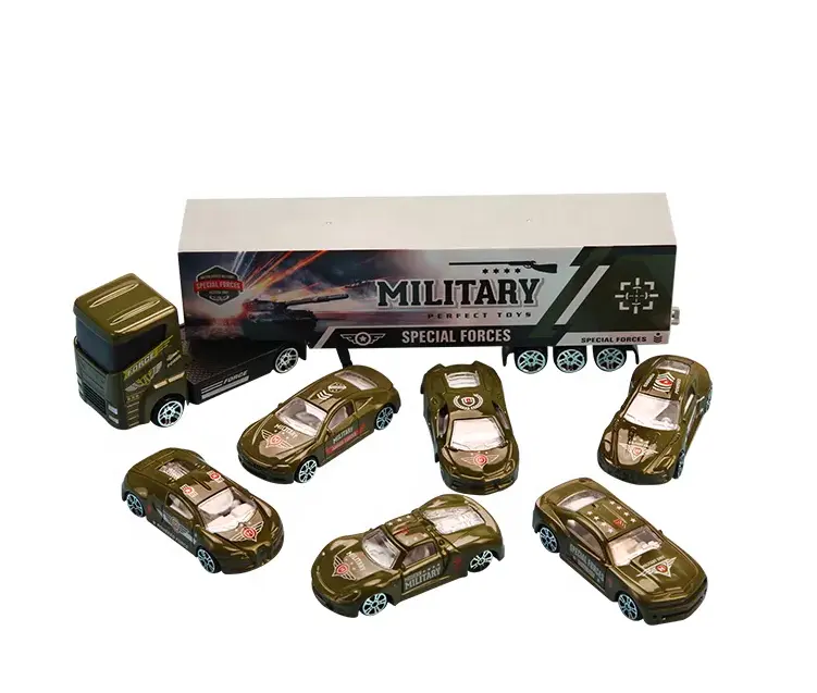 popular military metal die cast toy cars with 2 alloy vehicles