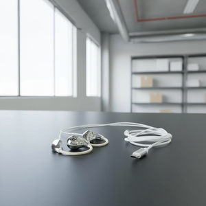 Écouteurs intra-auriculaires filaires en forme <span class=keywords><strong>de</strong></span> goutte métallique avec basses profondes et réduction du <span class=keywords><strong>bruit</strong></span> pour la musique et les jeux - Product Image 6