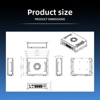 Eip IPC-461 PC Industrial Integrado de Alto Rendimiento con I5-12400, H610, 4 Puertos de Red y 8 USB