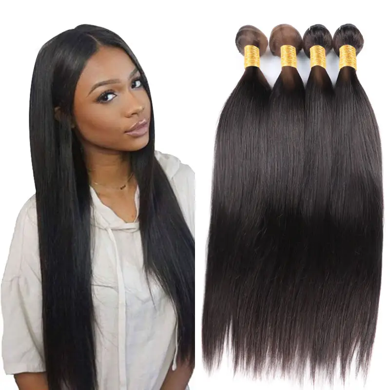 High quality top china dropshipping unprocessed 9a color #4 40inch 40inches extensions raw chennai indian hair straight