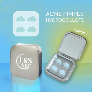 Toppa dell'<span class=keywords><strong>acne</strong></span> idrocolloide a forma di nuvola blu chiaro 4 toppe <span class=keywords><strong>Per</strong></span> foglio in custodia a specchio d'argento - Product Image 4