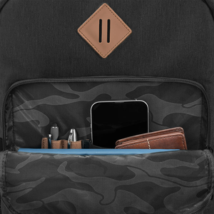 TINYAT sac à dos pour ordinateur portable léger pour femmes et hommes sac à la mode avec poches latérales en maille USB pour les voyages et le travail - Product Image 4