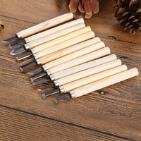 Jeu de burins avec tour à bois de caoutchouc, jeu de clignotants pour débutants, sculpture professionnelle