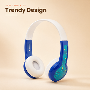 Casque sans fil Bluetooth pour enfants, suppression du bruit, casque supra-auriculaire, stéréo HD, longue durée de vie de la batterie, matériaux sûrs - Product Image 1