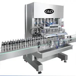 12 Heads Automatic Liquid Bottle Filling Machine - Buy Juice Bottle Single Nozzle Liquid Filling Machine