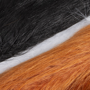 100% Polyester 185 Cm 40-50Mm 600GSM Giả Fox Lông Sang Trọng Vải Thoáng Khí Dệt Kim Chất Liệu Cho Phụ Nữ Của Mùa Đông Áo Khoác Chăn - Product Image 1