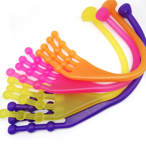 Vente directe d'usine de corde de tension à trois sections pour yoga, exercices d'étirement, corde élastique en silicone avec résistance - Product Image 2