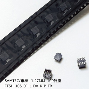Conector de pines FTSH-105-01-L-DV-K-P-TR de 10 pines, 1.27 mm, chapado en oro, para productos digitales 3C - Product Image 4