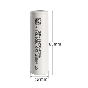 แบตเตอรี่ลิเธียมไอออนแบบชาร์จได้ Molicel IMR-18650-P28A 18650 ความจุ 2800mAh 3.7V รูปทรงกระบอก สำหรับอุปกรณ์อิเล็กทรอนิกส์สำหรับผู้บริโภค - Product Image 4