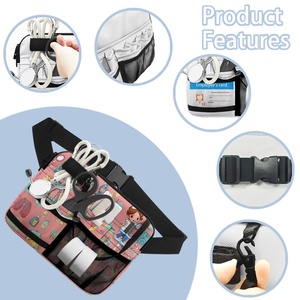 Equipo médico Diseño de herramientas Paquete de enfermería Estetoscopios <span class=keywords><strong>Kit</strong></span> de cuidado POD Personalizado Estudiante Organizador Bolsa Cinturón Bolsa para farmacéuticos - Product Image 5