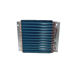 Industry Use Evaporator Copper Tube Aluminum Finned Evaporator Heat Exchanger for recirculating chiller