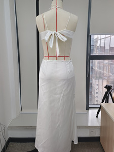 Costume da bagno intero elegante da <span class=keywords><strong>donna</strong></span> TW Fashion con spalline sottili, personalizzabile, stile bandeau, per la spiaggia - Product Image 6