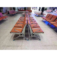 Chaise d'attente de salle de réception d'hôpital personnalisée directe d'usine sièges d'attente publics chaise d'attente d'aéroport