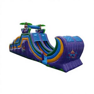 Parcours d'obstacles gonflable en PVC sur mesure WINWAYTOUS, nouvelle conception, pour sports de plein air, 5 à 10 passagers - Product Image 1