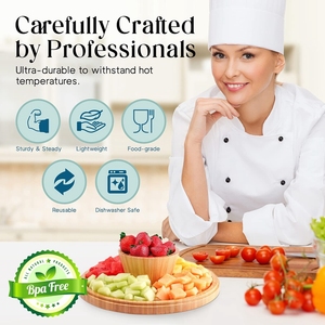 Glazen Koepeldeksel Met Bamboe Bord Rond Dessertbord Doorzichtige <span class=keywords><strong>Cake</strong></span> Stand <span class=keywords><strong>Cake</strong></span> Cakedisplay - Product Image 6