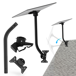 Kit de montage mural et de toit Starlink Gen 3 avec adaptateur de tuyau, poteau de montage, adaptateur d'alimentation, support de routeur, support de câble, ensemble 3 en 1 - Product Image 2