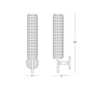Lámpara de Pared de Lujo Ligera Totalmente en Cobre para Dormitorios, Salas de Estar, Paredes de Fondo, Escaleras, Pasillos, Vestíbulos, Salas de Exhibición de Diseñadores - Product Image 2