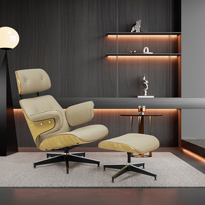 Osmanlı deri görüntüleri ile ev ofis Recliner deri sandalye salonu sandalye - Product Image 1