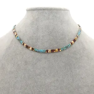 Collier De Perles ethniques pour hommes, bijou De style Go2boho, avec Perles Miyuki, 2021