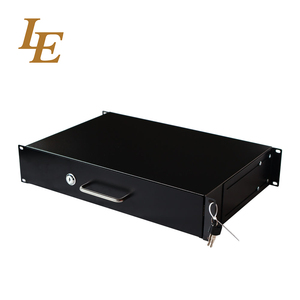 Cajón Deslizante de 19 Pulgadas con Cerradura 2U 3U para Instalación en Rack Estándar, Cajón de Almacenamiento de Metal y Acero, Precio de Fábrica - Product Image 3