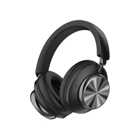 Casque sans fil A15 de haute qualité avec écouteurs en cuir PU souple, casque Bluetooth, casques stéréo sans fil pour les voyages