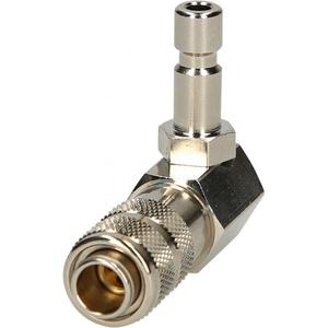 KS TOOLS-150,1957 Adaptador de bayoneta del sistema de refrigeración, ángulo de 90 °-JUEGO DE MOTOR Y DISTRIBUCIÓN EAN 4042146782484 - Product Image 1