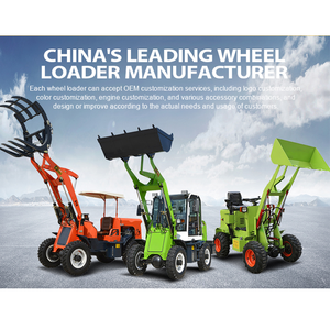 <span class=keywords><strong>Loader</strong></span> Multifungsi 1000kg yang Sesuai Standar <span class=keywords><strong>CE</strong></span> EPA, Mesin Diesel, Mini <span class=keywords><strong>Wheel</strong></span> <span class=keywords><strong>Loader</strong></span> dengan Bucket Attachment 4x4 - Product Image 4