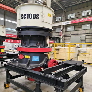 Chất lượng cao tốt nhất SC loạt máy nghiền hình nón cho thiết bị khai thác mỏ PLC & máy nghiền đá lõi thành phần động cơ bao gồm - Product Image 1