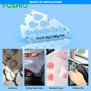 Outil de découpe circulaire en vinyle <span class=keywords><strong>pour</strong></span> <span class=keywords><strong>radar</strong></span> de <span class=keywords><strong>voiture</strong></span> en plastique Foshio Design - Product Image 4