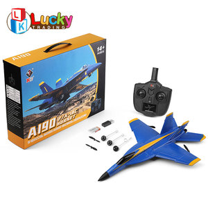Avión RC WLToys XK 2.4G 2CH con Sistema de Empuje Trasero, Modelo A190 <span class=keywords><strong>F</strong></span>-<span class=keywords><strong>18</strong></span>, Planeador con Giroscopio de 6 Ejes - Product Image 1