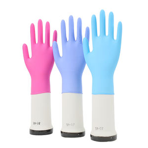 परीक्षा पाउडर के लिए गुलाबी डिस्पोजेबल नाइट्रिल दस्ताने उच्च गुणवत्ता वाले दंत क्लिनिक - Product Image 6