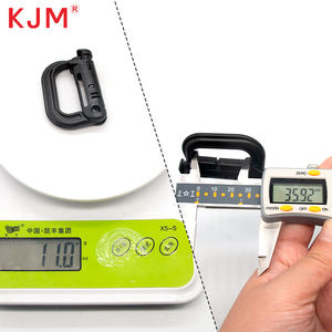 KJM 야외 전술 장비 나일론 리본 키 버클 후크 배낭 버클 액세서리 용 플라스틱 등산 - Product Image 3